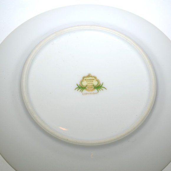 Ransom China Made In Japan  5 Small Plates/Saucers And 2 Small Bowels - Picture 5 of 7